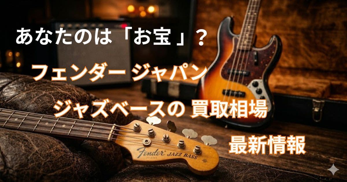 フェンダー ジャパン ジャズマスター 買取相場 買取価格